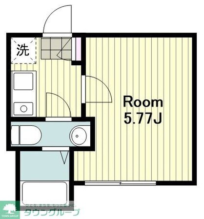 ピカード川崎Side A棟の物件間取画像